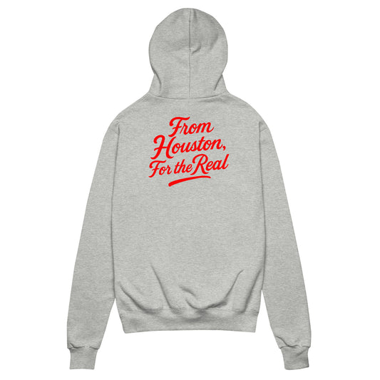 7.1.3 x Champion hoodie (Light Steel & Red)